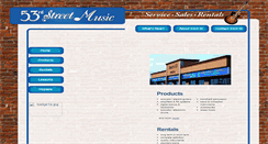 Desktop Screenshot of 53rdstreetmusic.ca